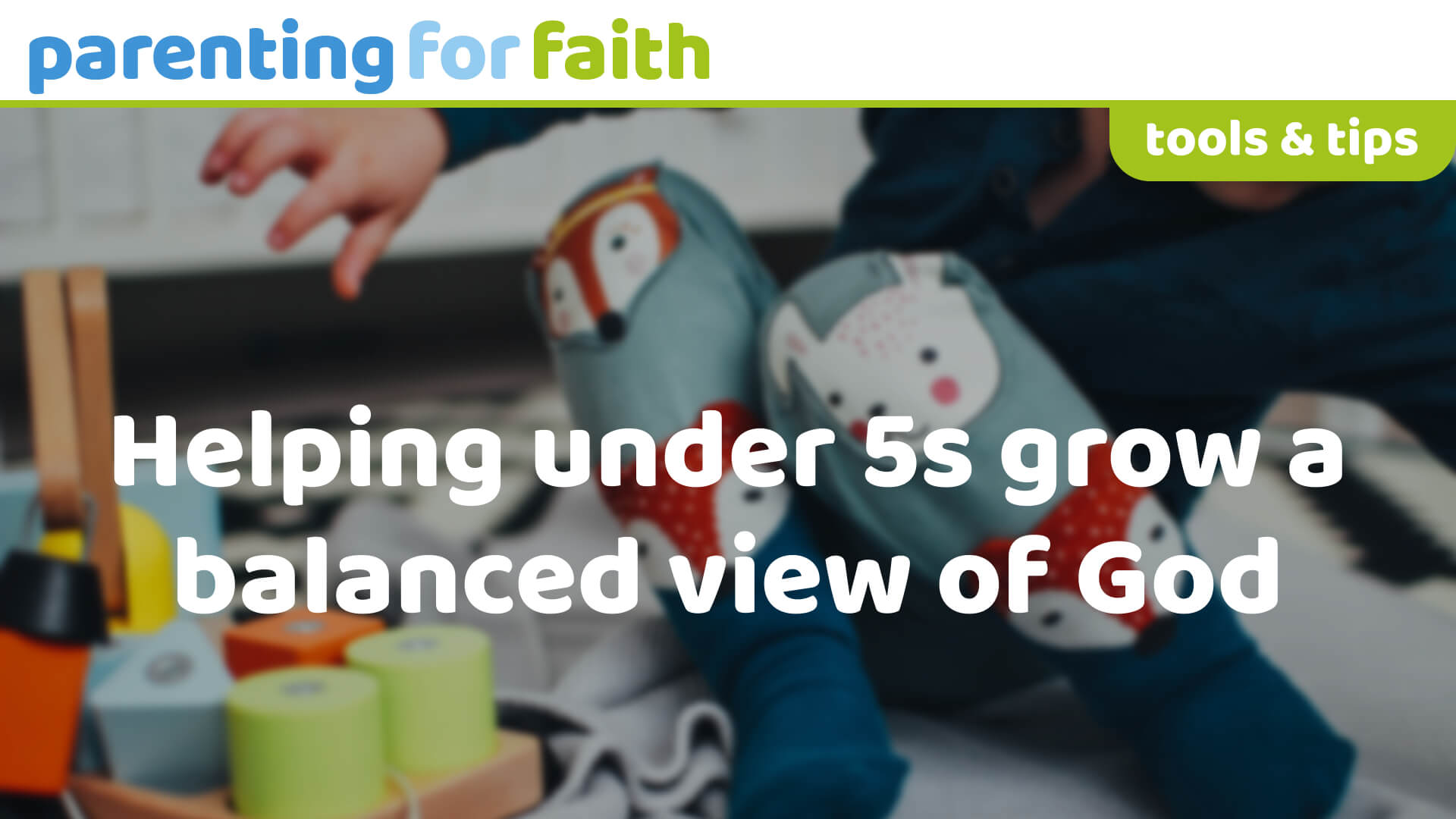 helping under 5s grow a balanced view of god YouTube 15