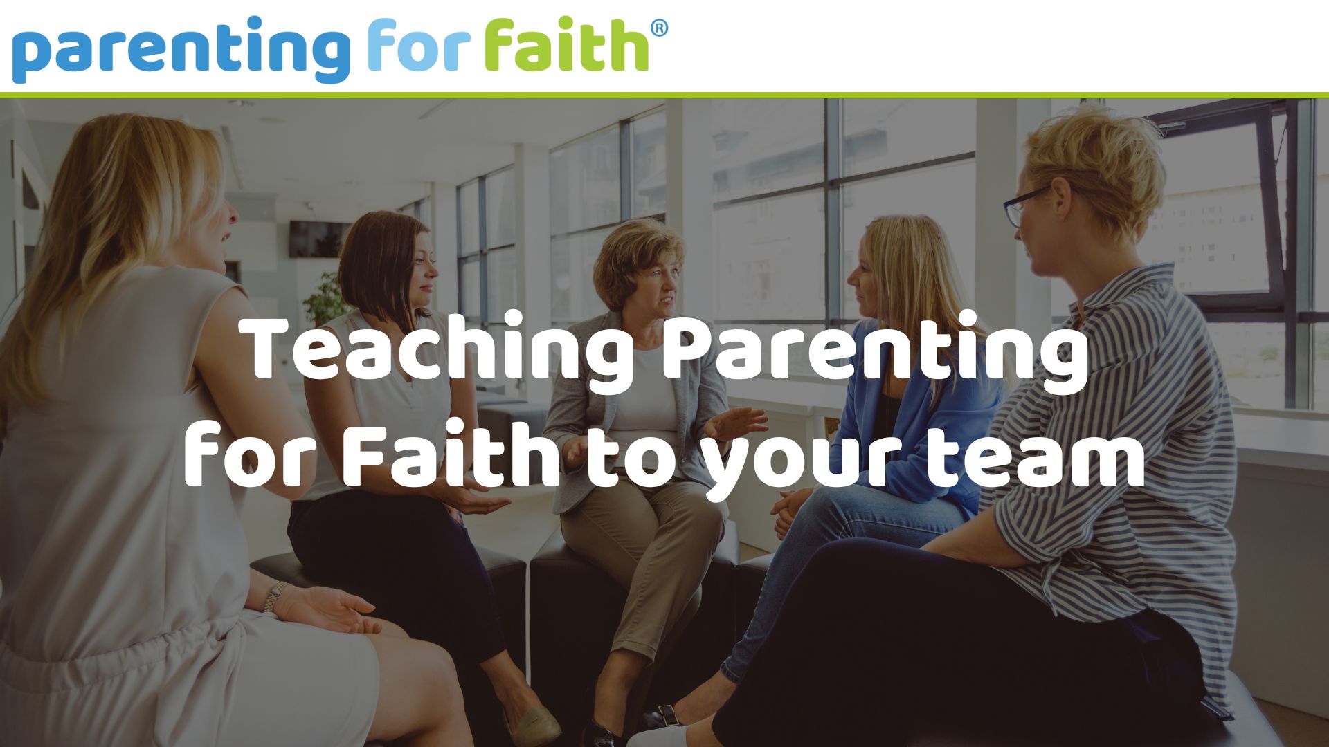 Teaching Parenting for Faith to your team Image credit izusek from Getty Images Signature ()