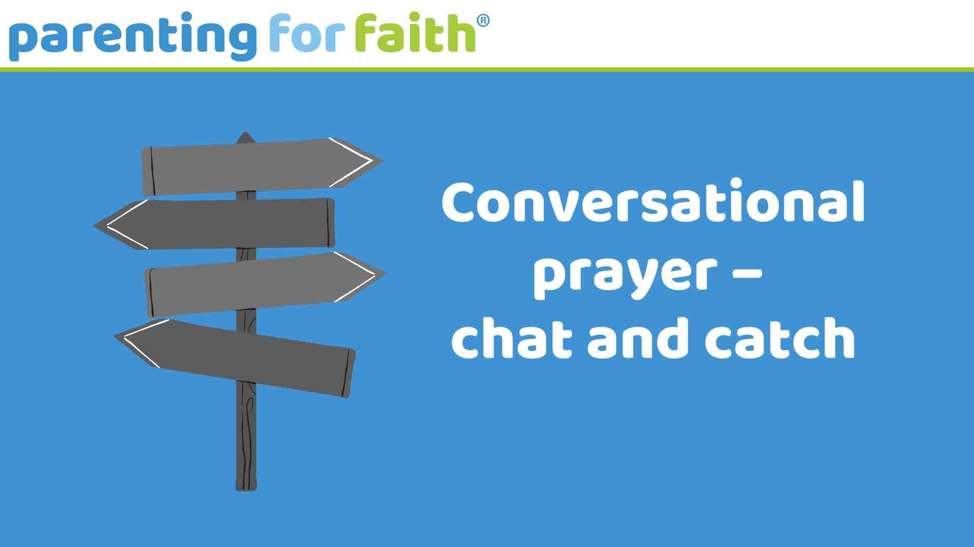 conversational prayer image credit sketchify via Canva Pro